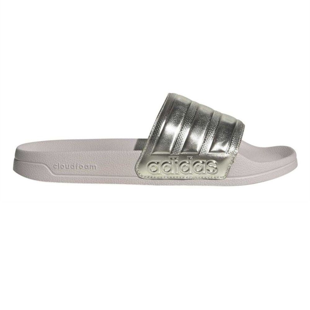 Adidas Unisex Adult Adilette Slides / Metallic